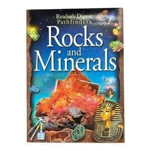 Rocks and Minerals Hardcover Book Reader's Digest Pathfinders 1999 Kids